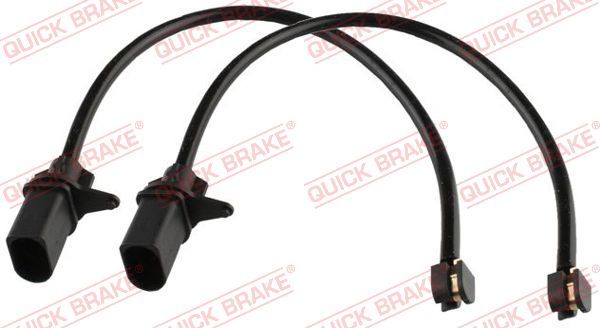 Styk ostrzegawczy, zużycie okładzin hamulcowych QUICK BRAKE WS 0487 A