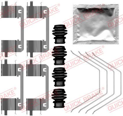 Zestaw akcesoriów, klocki hamulcowe QUICK BRAKE 109-0141
