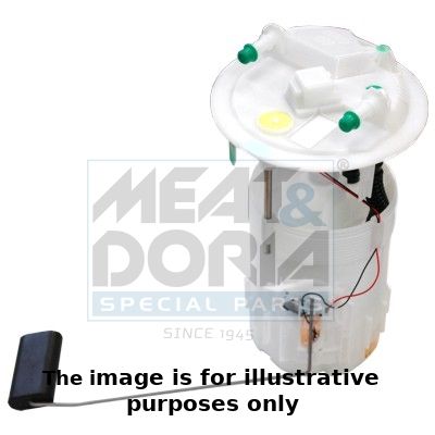 Czujnik, poziom paliwa MEAT & DORIA 79380E