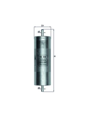 Filtr paliwa KNECHT KL 35