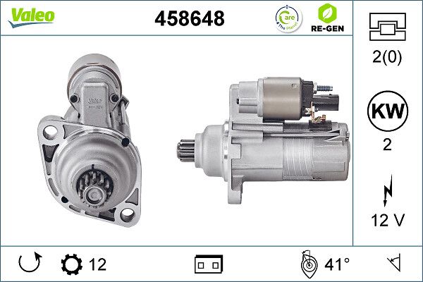 Rozrusznik VALEO 458648