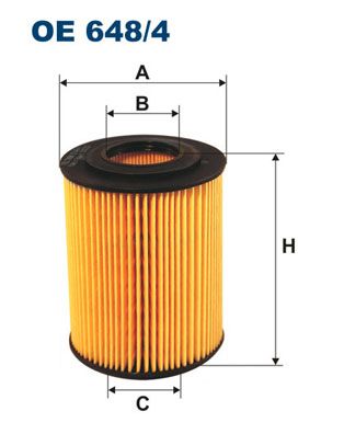 Filtr oleju FILTRON oe 648/4