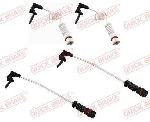 Styk ostrzegawczy, zużycie okładzin hamulcowych QUICK BRAKE ws 0301 a