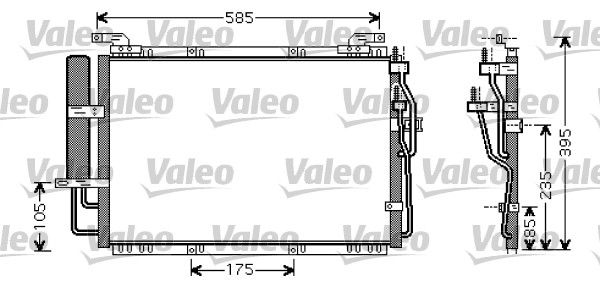 Skraplacz, klimatyzacja VALEO 818075