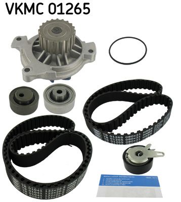 Pompa wody + zestaw paska rozrządu SKF VKMC 01265