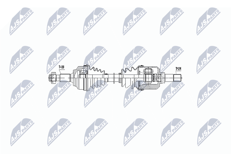Wał napędowy NTY NPW-CT-051