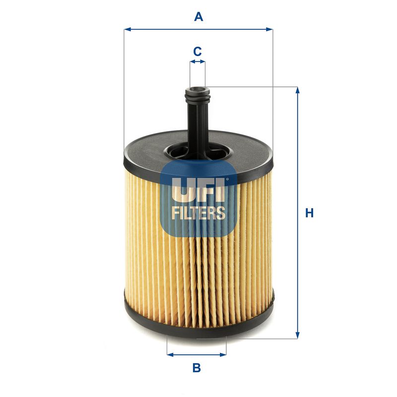 Filtr oleju UFI 25.197.00