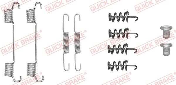 Zestaw akcesoriów, szczęki hamulcowe hamulca postojowego QUICK BRAKE 105-0051