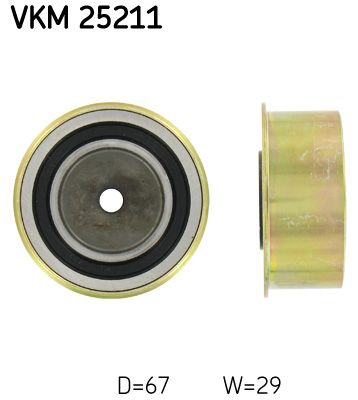 rolka kierunkowa / prowadząca, pasek rozrządu SKF vkm 25211