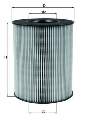 Filtr powietrza KNECHT LX 794