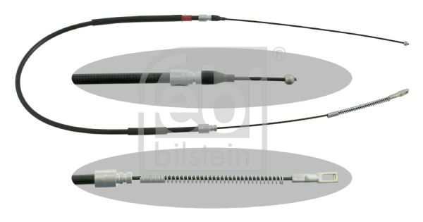 Cięgło, hamulec postojowy FEBI BILSTEIN 01657