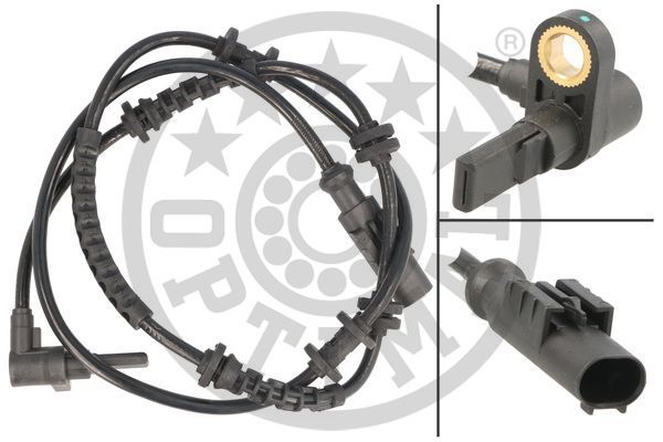 Czujnik, prędkość obrotowa koła OPTIMAL 06-S801
