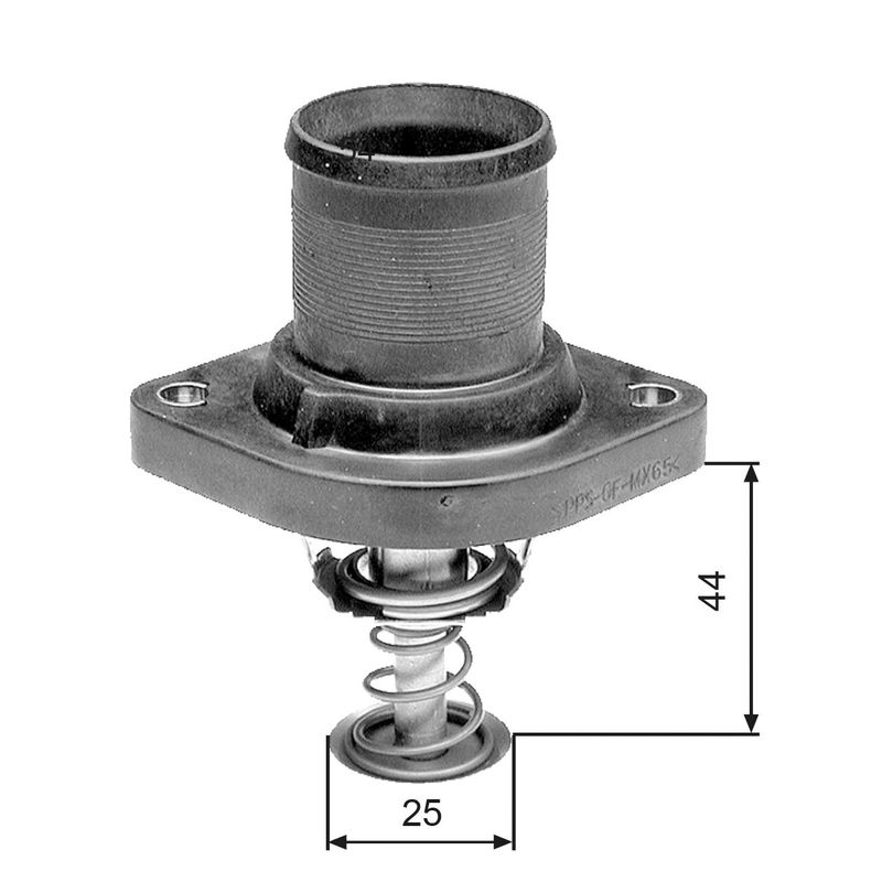 Termostat, płyn chłodzący GATES TH24989G1
