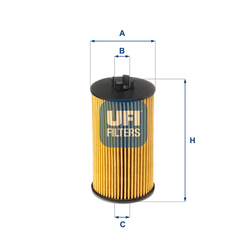 Filtr oleju UFI 25.064.00