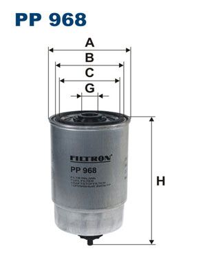 Filtr paliwa FILTRON pp 968