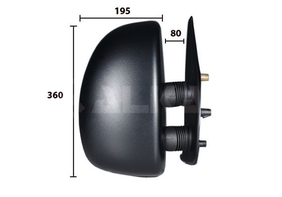 Lusterko zewnętrzne ALKAR 9255961