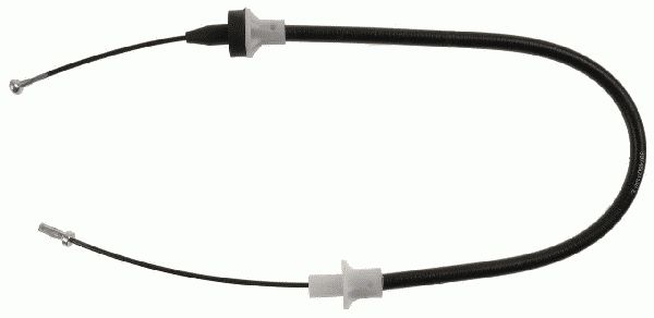 Cięgło, sterowanie sprzęgłem SACHS 3074 600 108