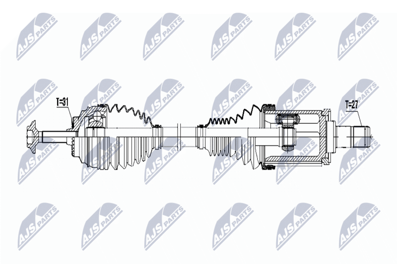 Wał napędowy NTY NPW-BM-026
