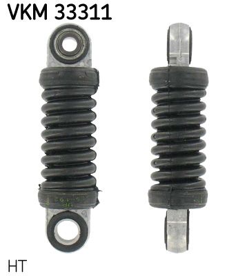 Rolka napinacza, pasek klinowy wielorowkowy SKF vkm 33311