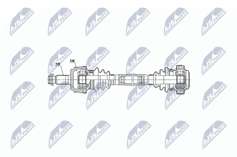 Wał napędowy NTY NPW-BM-035