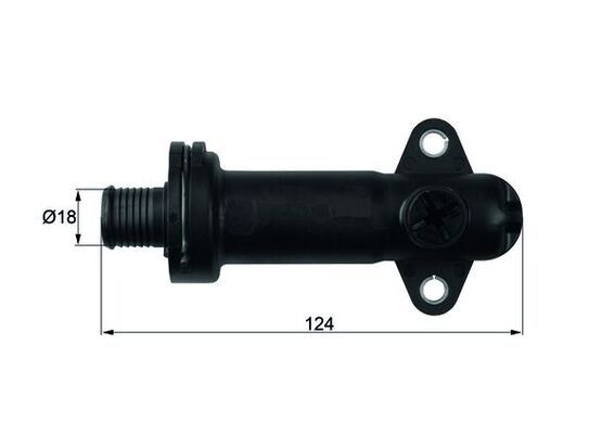 Termostat, chłodzenie EGR MAHLE TE170