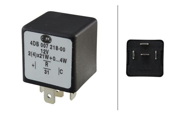 Przekaźnik kierunkowskazów HELLA 4DB007218-001