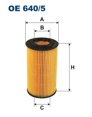 Filtr oleju FILTRON oe 640/5