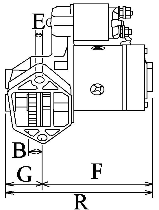 Rozrusznik HC-CARGO F032115558