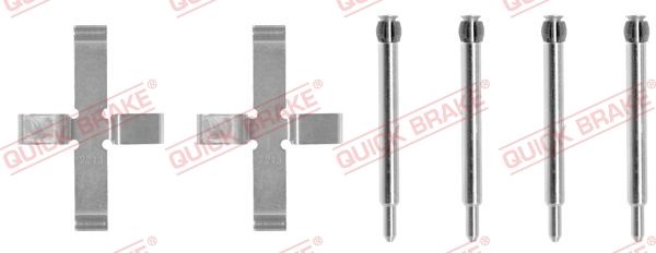 Zestaw akcesoriów, klocki hamulcowe QUICK BRAKE 109-0980