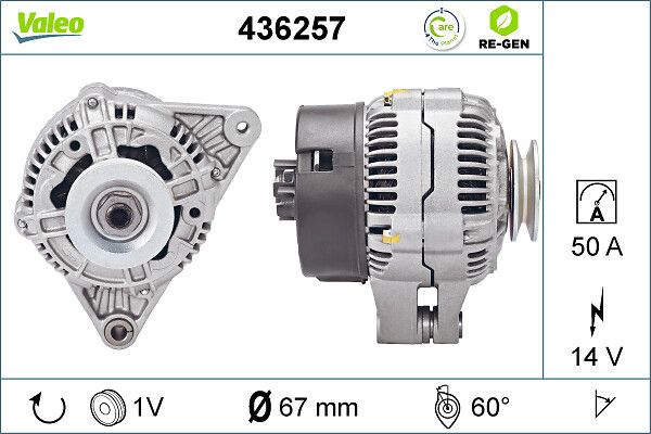 Alternator VALEO 436257