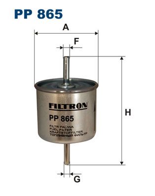 Filtr paliwa FILTRON pp 865