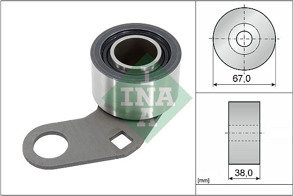 Rolka napinacza, pasek rozrządu INA 531 0331 10