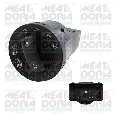 Przełącznik, światła główne MEAT & DORIA 23873