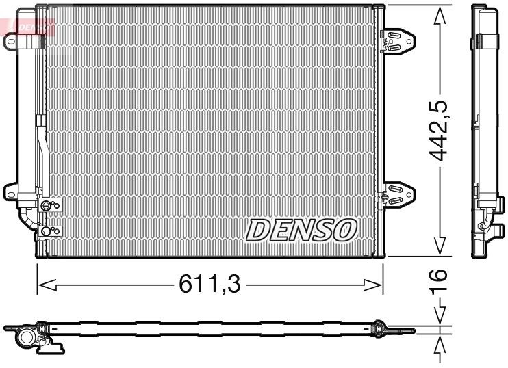 Skraplacz, klimatyzacja Denso DCN32013