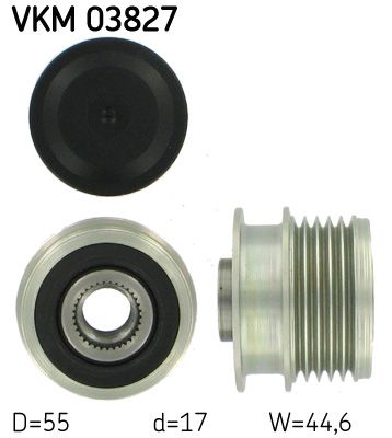 Alternator - sprzęgło jednokierunkowe SKF VKM 03827