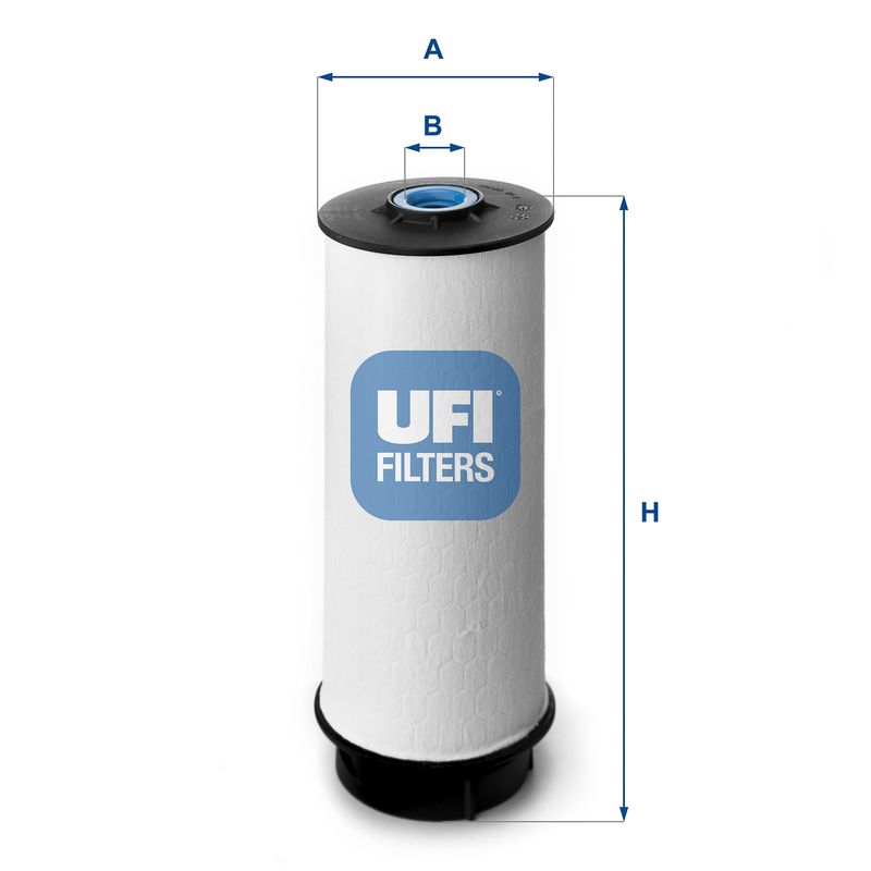Filtr paliwa UFI 26.034.00
