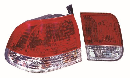 Zestaw lampy tylnej ABAKUS 217-1924FXA-VCR
