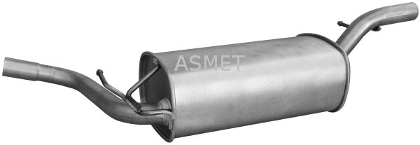 Tłumik środkowy ASMET 11.039