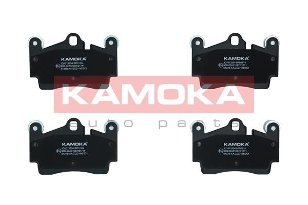Zestaw klocków hamulcowych, hamulce tarczowe KAMOKA JQ1013254