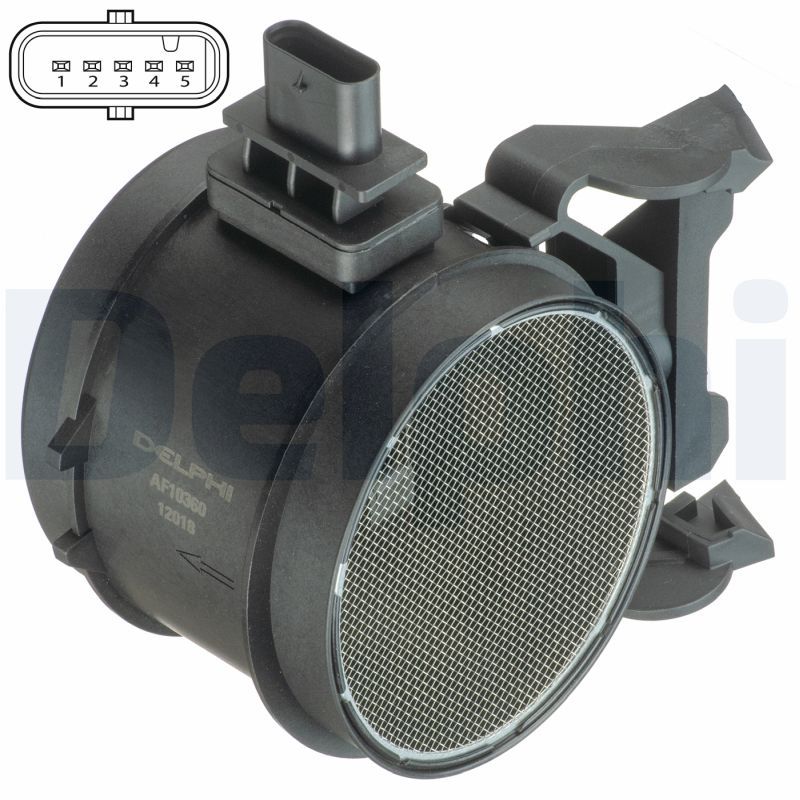 Przepływomierz masowy powietrza DELPHI af10360-12b1
