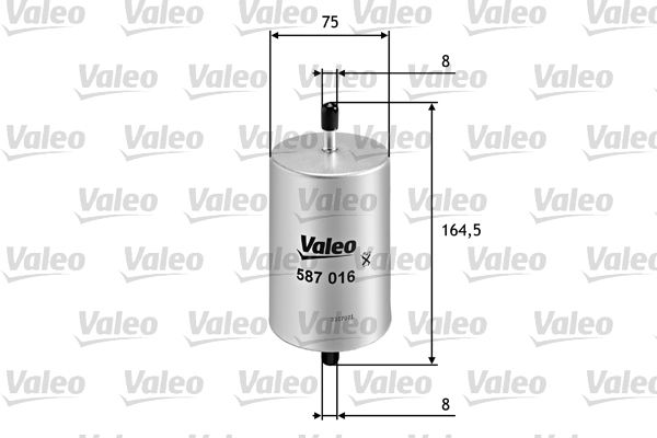 Filtr paliwa VALEO 587016