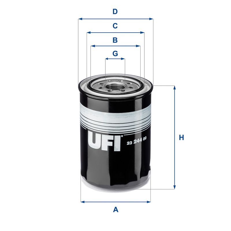 Filtr oleju UFI 23.244.00