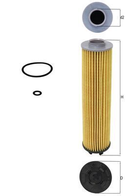 Filtr oleju KNECHT OX 1340D