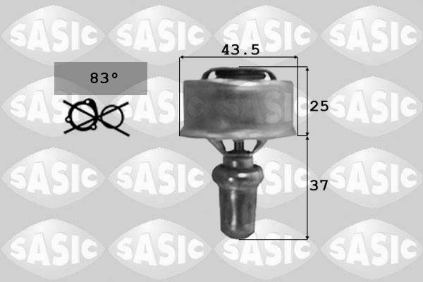 Termostat, płyn chłodzący SASIC 9000314