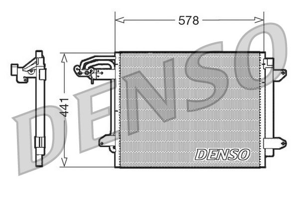 Skraplacz, klimatyzacja Denso DCN32030