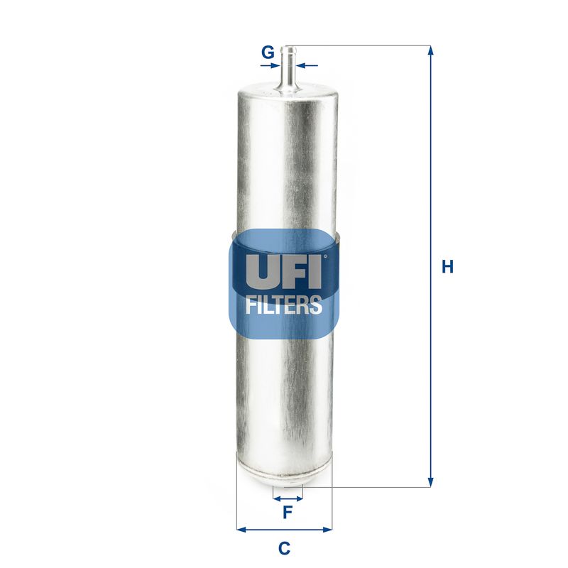 Filtr paliwa UFI 31.857.04