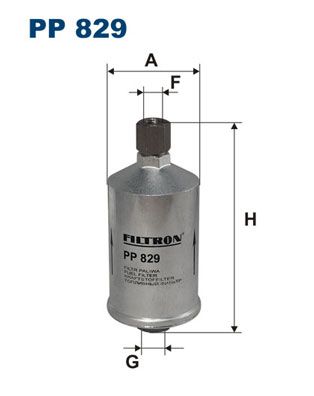 Filtr paliwa FILTRON PP 829