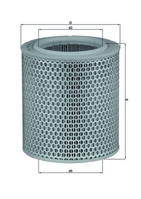 Filtr powietrza KNECHT LX 478/1