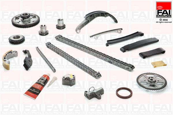 Zestaw łańcucha rozrządu FAI AutoParts tck41