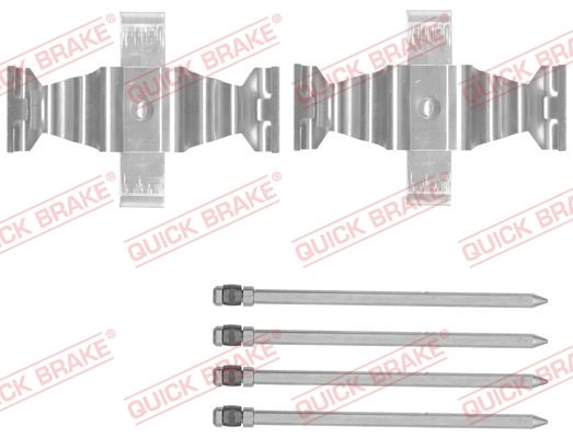 Zestaw akcesoriów, klocki hamulcowe QUICK BRAKE 109-1829